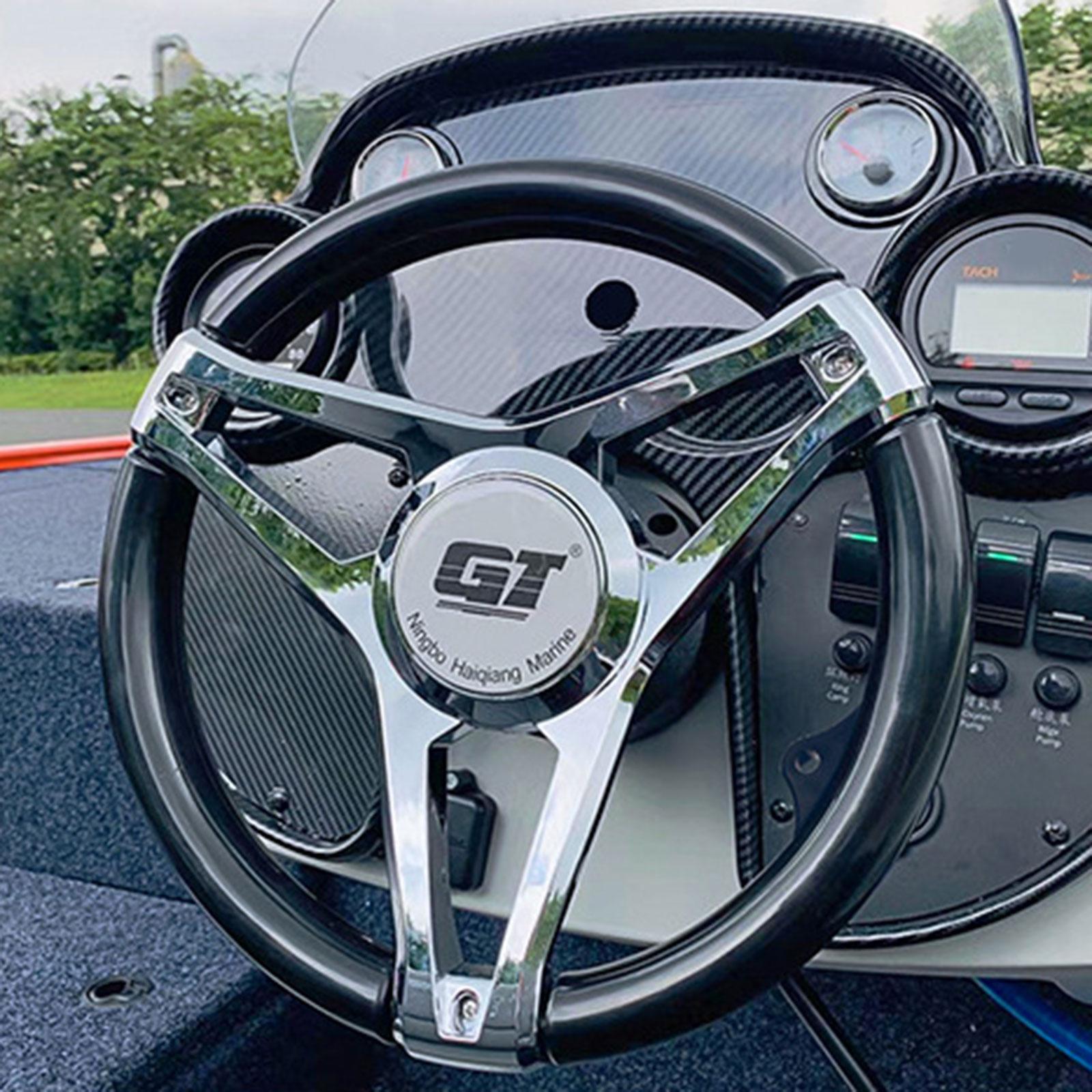 Fishing Boat Steering Wheel - Volante de Nylon Profissional para Barco,