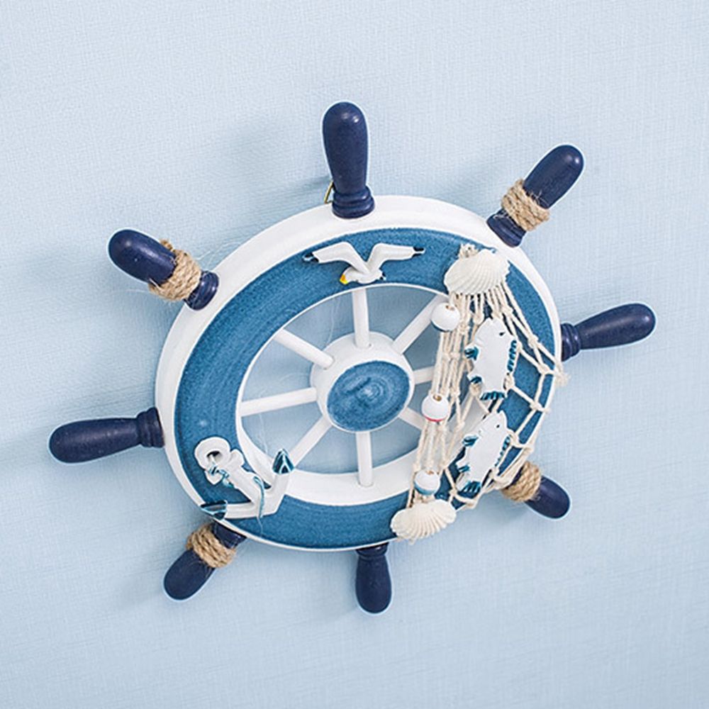 Decoração de Parede com Roda d - Fishing Boat Steering Wheel avaliação e preço