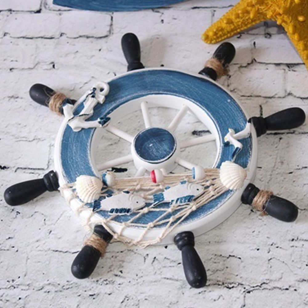 Decoração de Parede com Roda d - Fishing Boat Steering Wheel avaliação e preço