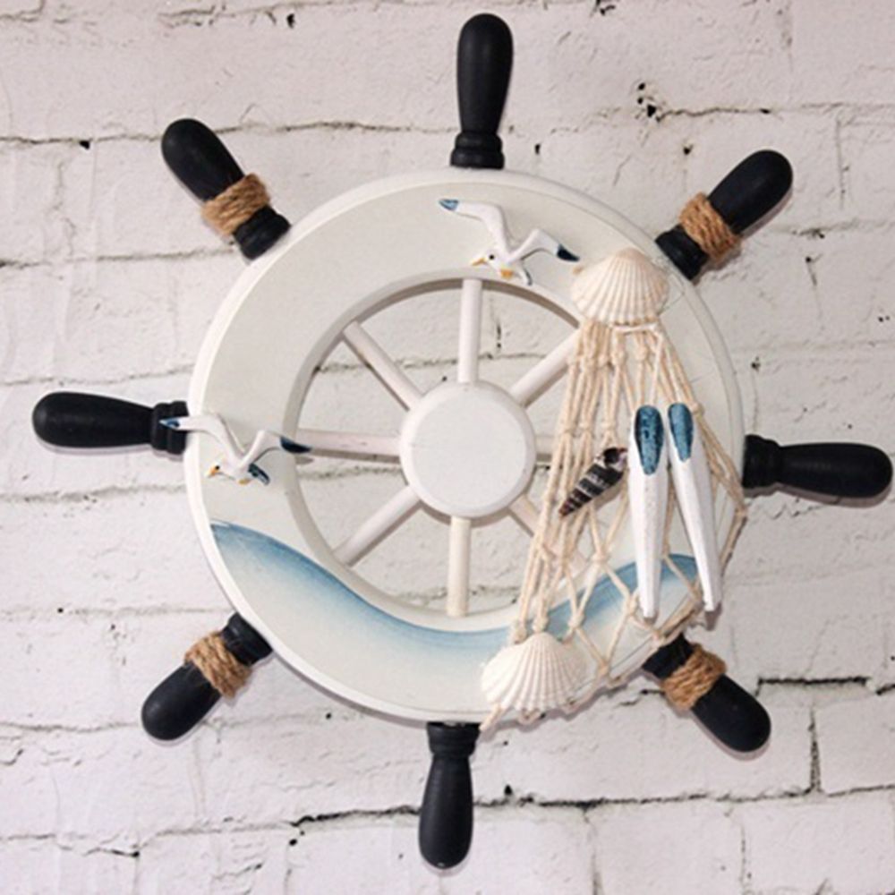 Decoração de Parede com Roda d - Fishing Boat Steering Wheel avaliação e preço