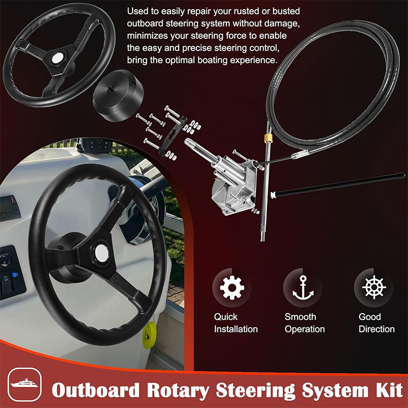 Sistema de direção de barcos,  - Fishing Boat Steering Wheel avaliação e preço